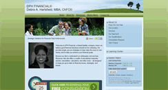 Desktop Screenshot of dphfinancial.com